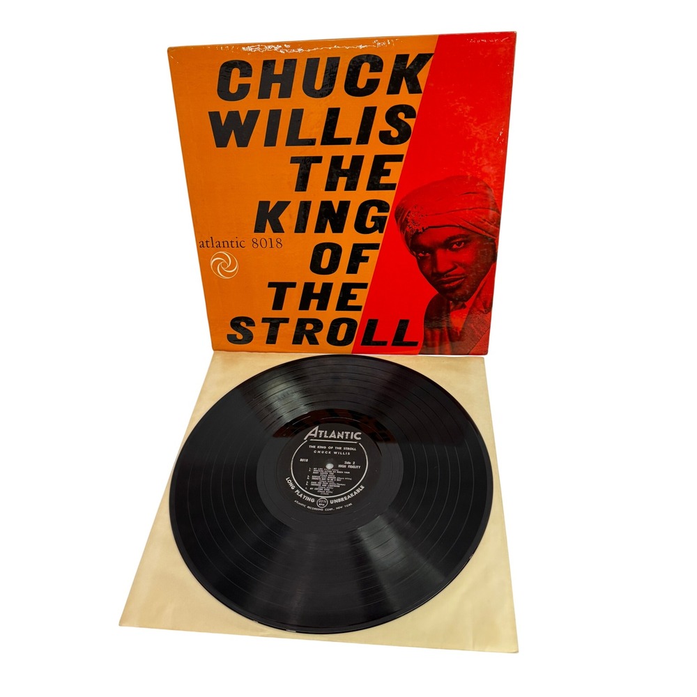 Chuck Willis King of the Stroll Vinyl LP 12" Atlantic 8018 Mono R&B Good